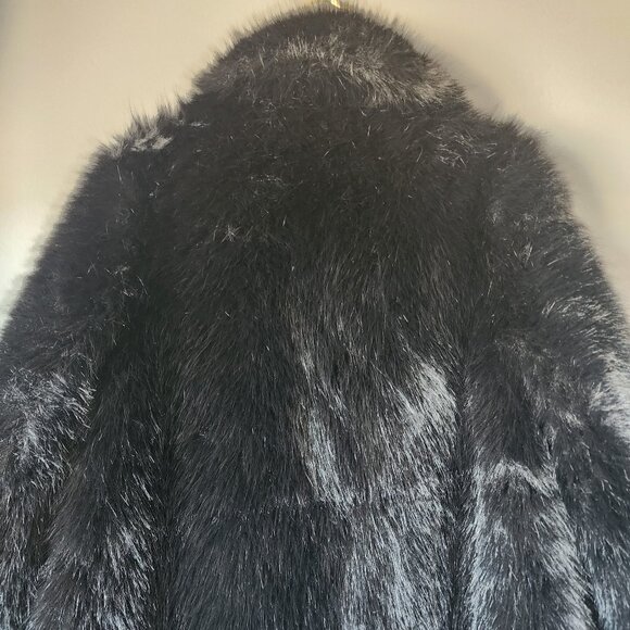 Mango Faux Fur Jacket "NEW" - Picture 5 of 16